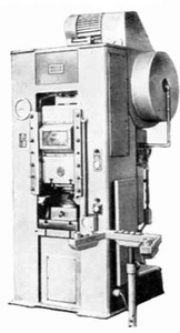 Оборудование снятое с производства: Пресс кривошипно-коленный чеканочный прошлых лет. Нет в наличии, но мы подберем современн