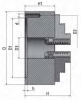 Прецизионный трехкулачковый токарный патрон Optimum CS3P  ? 125 мм, рис.4