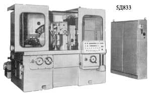 5Д833 - Полуавтоматы зубошлифовальные