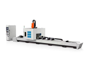 4-осевой портальный обрабатывающий центр FABTEC LM4-CNC-7000 с ЧПУ для обработки алюминиевого профиля