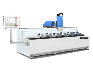 3-осевой сверлильно-фрезерный станок FABTEC SKX3-CNC-3000 с ЧПУ для обработки алюминиевого профиля