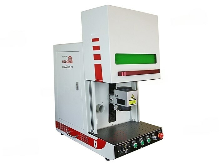 Лазерный маркиратор в защитной кабине FABTEC 20W (излучатель Raycus), рис.1