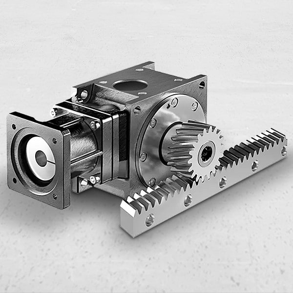 RJ 2040 воз 6 кВт  Косозубая рейка   Передача по осям X и Y станка осуществляется косозубой зубчатой рейкой 