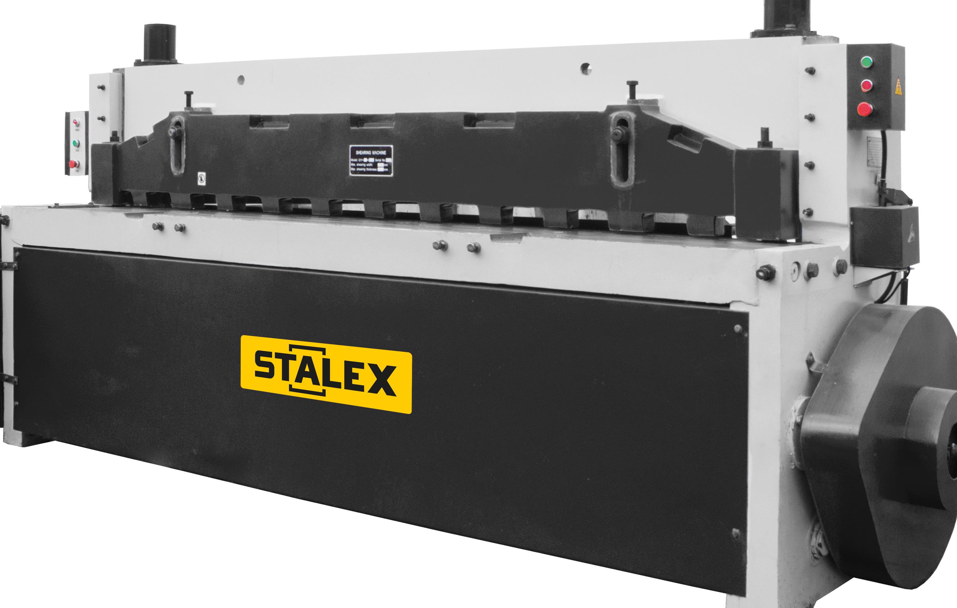 Stalex Q11 8x2500 
  Надежная станина  
 Тяжелая конструкция из чугуна обеспечивает устойчивость и минимизирует вибрации  
