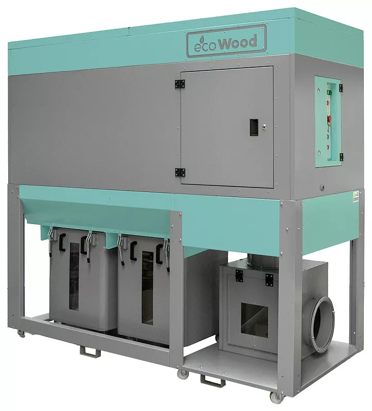 IRONMAC BLOX 4x4-250  Рукавный фильтр FPC-6500K, 10 000K, 12 500K EcoWood (Турция)  Компактный рукавный фильтр с электромеханическим встряхиванием и контейнером-накопителем предназначен для очистки воздуха от сухой не слипающейся пыли в центральны...