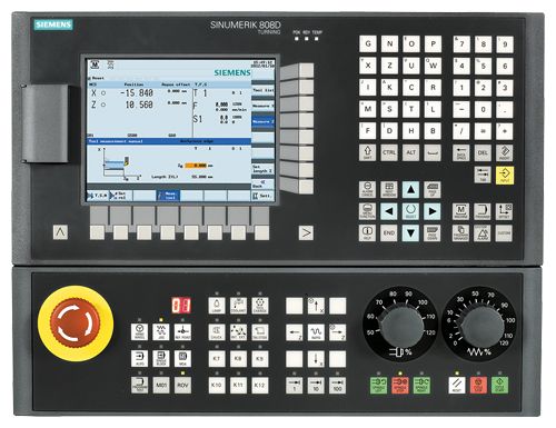 c 
 SINUMERIK 808D Advanced 
 Оптимально адаптирована к использованию в стандартных станках с поддержкой токарной и фрезерной технологии 
 Панель оператора из магниевого литья под давлением, а также высокая степень защиты, позволяют использовать с...