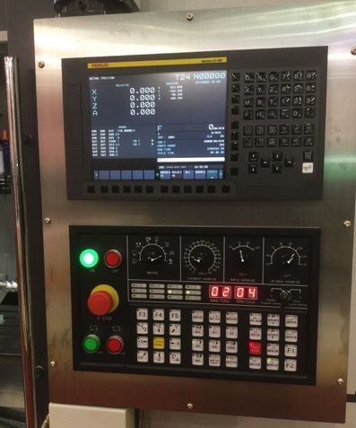 SPITZEN HMT-500  Система ЧПУ  В базовой комплектации устанавливается обновлённая система ЧПУ FANUC 0i-MF (1) Plus, LCD монитор 10,4 дюймов В версии Plus расширен функционал:увеличена память с 512 Кб до 2 Мб;экран ручной привязки инструмента, для н...