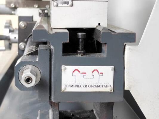 MML 2140V 38мм Направляющие станка прошли закалку ТВЧ (48-52 HRC) и шлифовку, что способствует повышению уровня надежности и точности обработки детали 