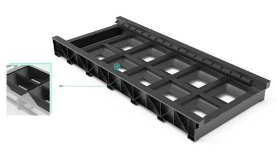 OREE LASER FH3015 6000W RAYCUS  Станина для сверхтяжелой листовой стали 