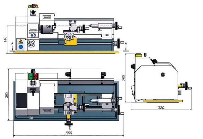 MML 1425V (140x250V) 
 
 Термообрабатонная цельнолитая чугунная станина  Надёжная защита от разрушительного воздействия производственных вибраций даже в течение длительного периода эксплуатации; 
 Эргономичный дизайн металлических рукояток  Раб...