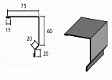 Планка торцевая 2 доборный элемент для кровли на листогибе Van Mark