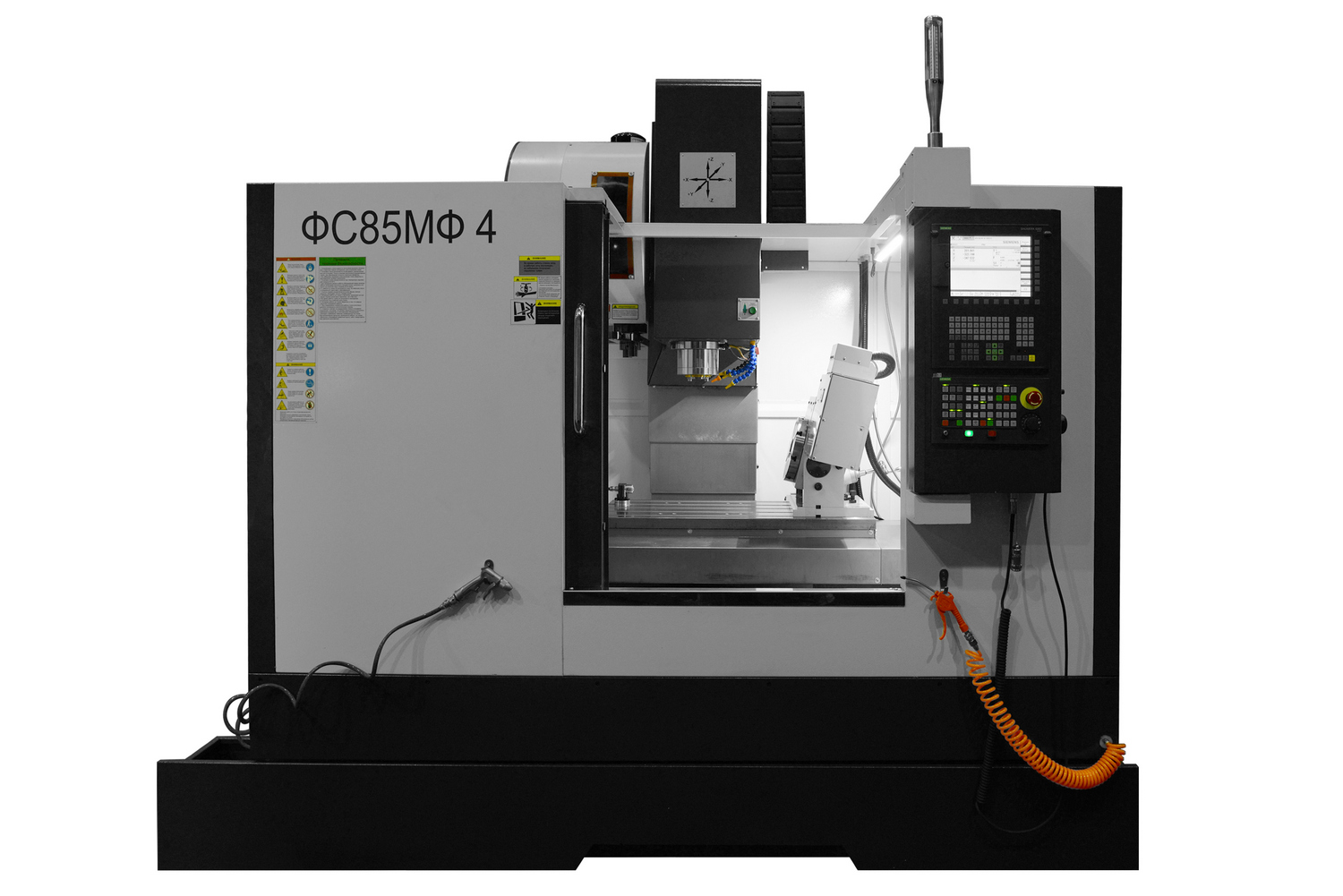 ФС85МФ4 - четырехосевой фрезерный станок с ЧПУ