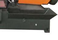 Stalex GB 4260 
  Чистота рабочей зоны  
 Металлическая стружка собирается в специальный поддон станка, что позволяет избегать загрязнения промышленного цеха  
